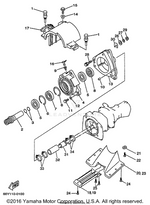 Yamaha parts diagram for 9299R-08200-00 - Ref #27