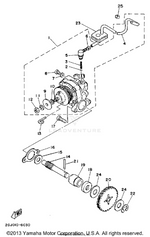 Yamaha parts diagram for 248-13174-00-00 - Ref #23