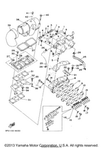 Yamaha parts diagram for 64X-13674-00-00 - Ref #31