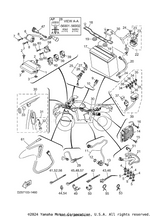 Yamaha parts diagram for 92990-06600-00 - Ref #8