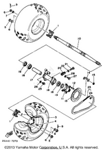 Yamaha parts diagram for 5Y1-25412-00-00 - Ref #14