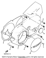 Yamaha parts diagram for 306-15461-10-00 - Ref #2
