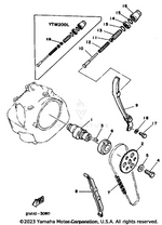 Yamaha parts diagram for 3Y1-12217-00-00 - Ref #10