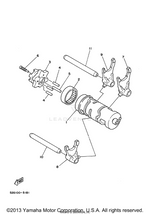 Yamaha parts diagram for 93604-20156-00 - Ref #5