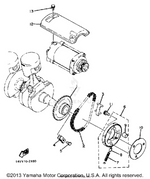 Yamaha parts diagram for 1L9-15592-01-00 - Ref #4