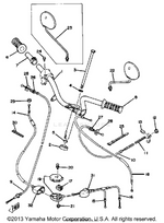 Yamaha parts diagram for 3L5-26316-00-00 - Ref #32