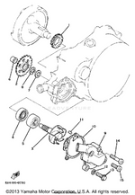 Yamaha parts diagram for 5X4-12428-01-00 - Ref #10