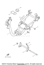 Yamaha parts diagram for 4Y4-F139X-01-00 - Ref #7