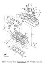 Yamaha parts diagram for 5EB-11133-10-00 - Ref #2