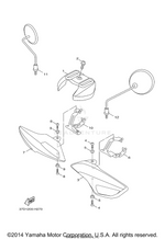 Yamaha parts diagram for 4VP-F6280-10-00 - Ref #12