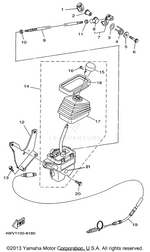 Yamaha parts diagram for 4WV-2637F-00-00 - Ref #19