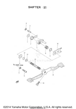Yamaha parts diagram for 122-18125-00-00 - Ref #14