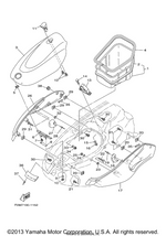 Yamaha parts diagram for GU2-6517D-00-00 - Ref #6