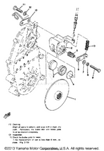 Yamaha parts diagram for 90501-23228-00 - Ref #13