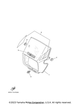 Yamaha parts diagram for B75-28390-30-00 - Ref #4