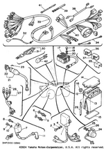 Yamaha parts diagram for 38W-85774-00-00 - Ref #42