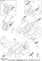 Yamaha parts diagram for 99241-00280-00