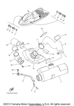 Yamaha parts diagram for 90601-195UD-00 - Ref #16