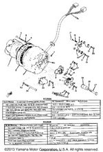 Yamaha parts diagram for 278-81621-20-00