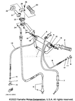 Yamaha parts diagram for 1LX-26241-01-00 - Ref #2