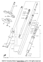 Yamaha parts diagram for 3XV-23144-50-00 - Ref #10