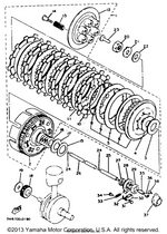 Yamaha parts diagram for 341-16325-01-00 - Ref #11