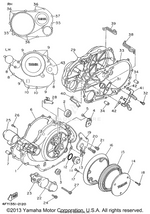 Yamaha parts diagram for 4X7-15361-00-00 - Ref #2