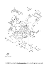 Yamaha parts diagram for 90185-10801-00 - Ref #5