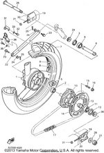 Yamaha parts diagram for 93106-35030-00 - Ref #12