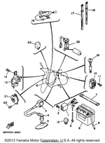 Yamaha parts diagram for 3JG-85540-10-00 - Ref #1