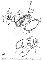Yamaha parts diagram for 498-15456-09-00 - Ref #8