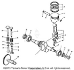 Yamaha parts diagram for 7H5-11610-01-00