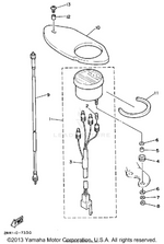 Yamaha parts diagram for 4N0-83516-00-00 - Ref #2