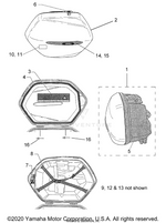 Yamaha parts diagram for 5JW-W9753-0R-00 - Ref #13