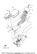 Yamaha parts diagram for 3JM-13621-00-00 - Ref #6