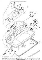 Yamaha parts diagram for FX1-62840-02-00 - Ref #24