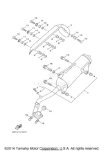 Yamaha parts diagram for 90179-08804-00 - Ref #16