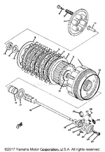 Yamaha parts diagram for 278-16150-02-00