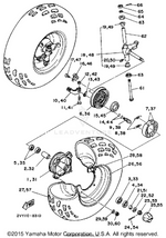 Yamaha parts diagram for 93102-23252-00 - Ref #4