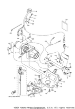 Yamaha parts diagram for 95707-10500-00 - Ref #16