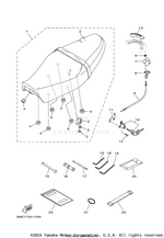 Yamaha parts diagram for 93210-40745-00 - Ref #21