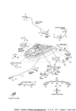 Yamaha parts diagram for F1T-U2249-00-00 - Ref #18
