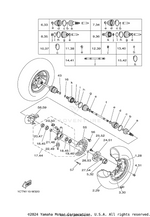 Yamaha parts diagram for 93210-27666-00 - Ref #26