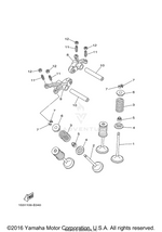 Yamaha parts diagram for 3YF-12116-00-00 - Ref #4