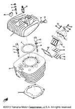 Yamaha parts diagram for 90430-98066-00 - Ref #2