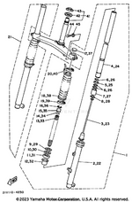 Yamaha parts diagram for 99009-42500-00 - Ref #9