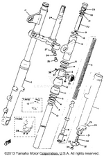 Yamaha parts diagram for 256-23163-60-00 - Ref #14