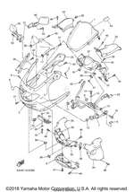 Yamaha parts diagram for 90167-05015-00 - Ref #46