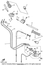 Yamaha parts diagram for 1WG-83941-01-00 - Ref #19