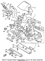 Yamaha parts diagram for EU0-61522-01-00 - Ref #8